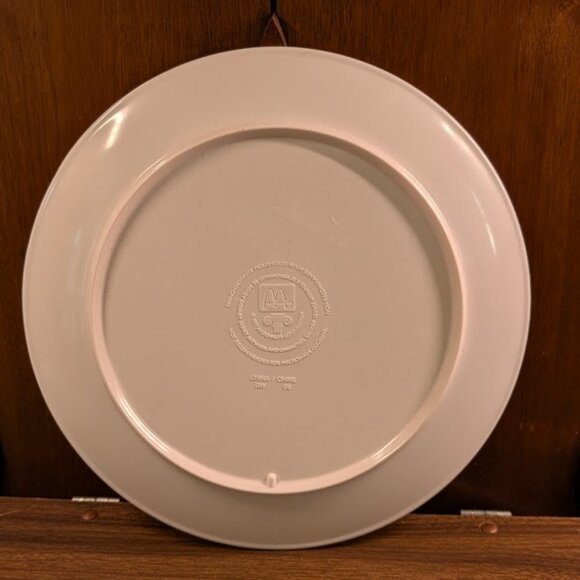 1997 McDonalds Disney Hercules Muses "Sing for your Supper" Plate - Picture 2 of 2